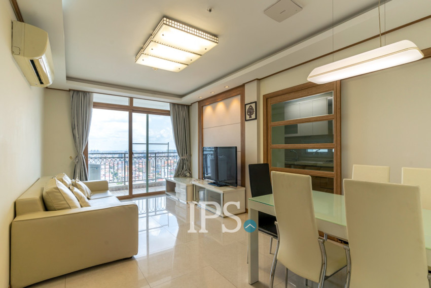 21st Floor 1 Bedroom Condo For Sale - De Castle Royal, BKK1, Phnom Penh