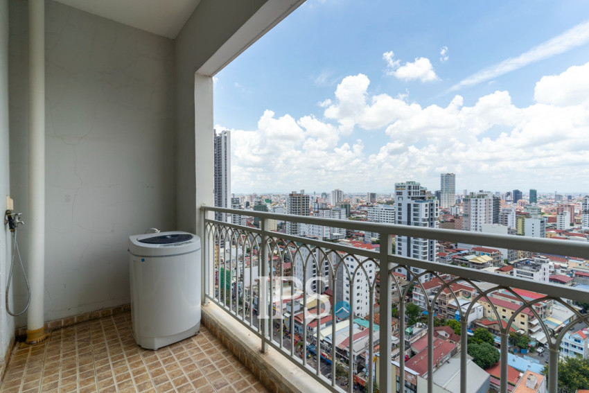 21st Floor 1 Bedroom Condo For Sale - De Castle Royal, BKK1, Phnom Penh