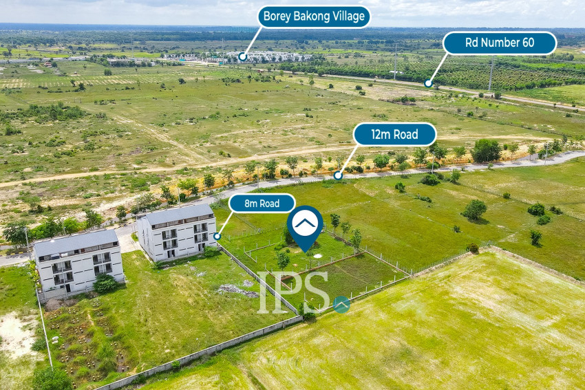 598 Sqm Residential Land For Sale - Bakong, Siem Reap