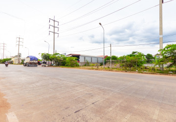 1505 Sqm Commercial Land For Rent - Chreav, Siem Reap thumbnail