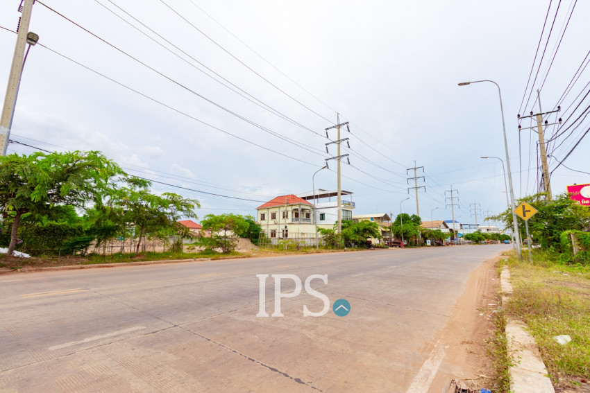 1505 Sqm Commercial Land For Rent - Chreav, Siem Reap