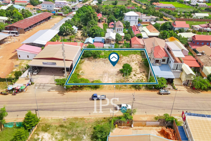 1505 Sqm Commercial Land For Rent - Chreav, Siem Reap