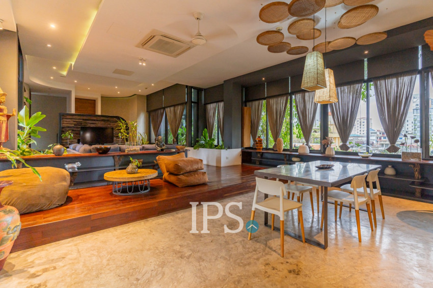 3 Bedroom Serviced Apartment - Tonle Bassac, Phnom Penh