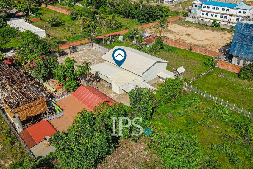 188 Sqm Warehouse For Rent - Chreav, Siem Reap