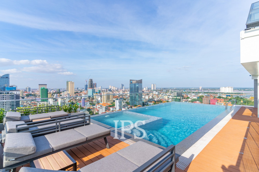 Serviced Apartment For Rent - Grace Residence, Psa Tmey Ti III, Phnom Penh