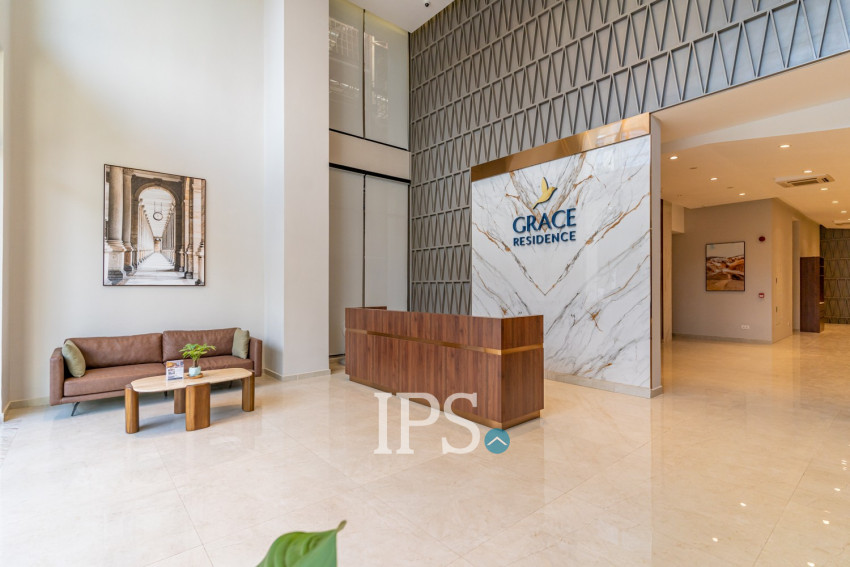 Serviced Apartment For Rent - Grace Residence, Psa Tmey Ti III, Phnom Penh