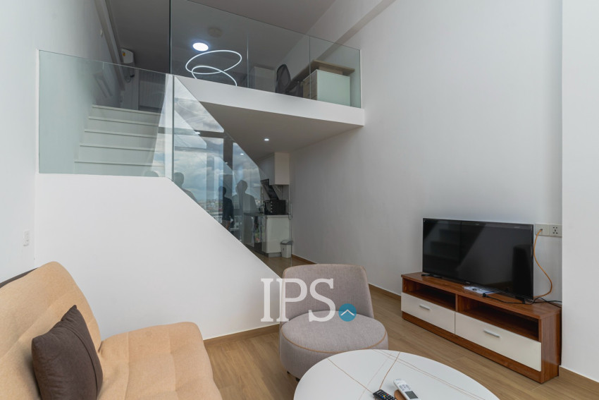 1 Bedroom Loft Condo For Rent - Chroy Changvar, Phnom Penh