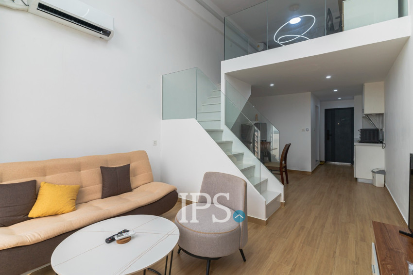 1 Bedroom Loft Condo For Rent - Chroy Changvar, Phnom Penh