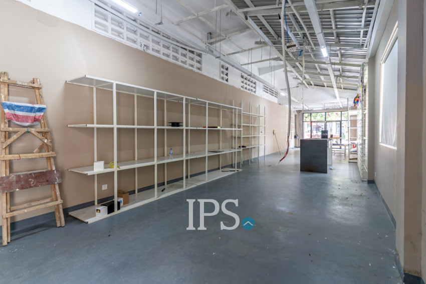 87.4 Sqm Retail Space For Rent - BKK1, Phnom Penh