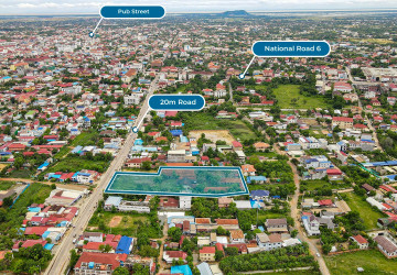 10,000 Sqm Commercial Land and Building For Rent - Kouk Chak, Sieam Reap thumbnail