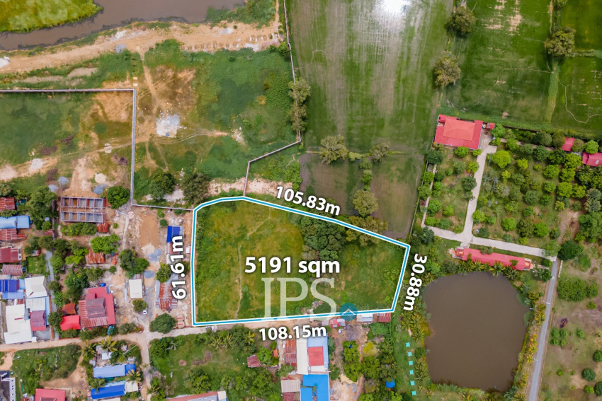 5,191 Sqm Residential Land For Sale - Tien, Phnom Penh