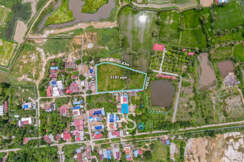 5,191 Sqm Residential Land For Sale - Tien, Phnom Penh