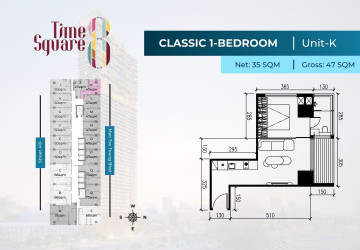 Time Square 8 Condominium - Near Russian Market, Phnom Penh thumbnail