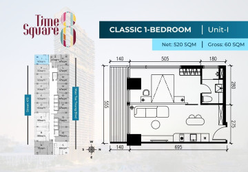 Time Square 8 Condominium - Near Russian Market, Phnom Penh thumbnail