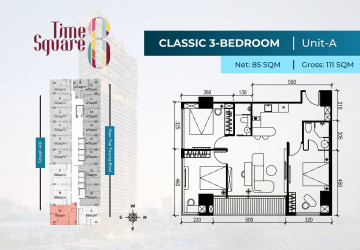 Time Square 8 Condominium - Near Russian Market, Phnom Penh thumbnail