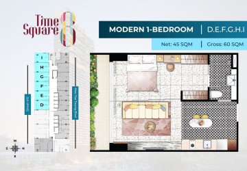Time Square 8 Condominium - Near Russian Market, Phnom Penh thumbnail