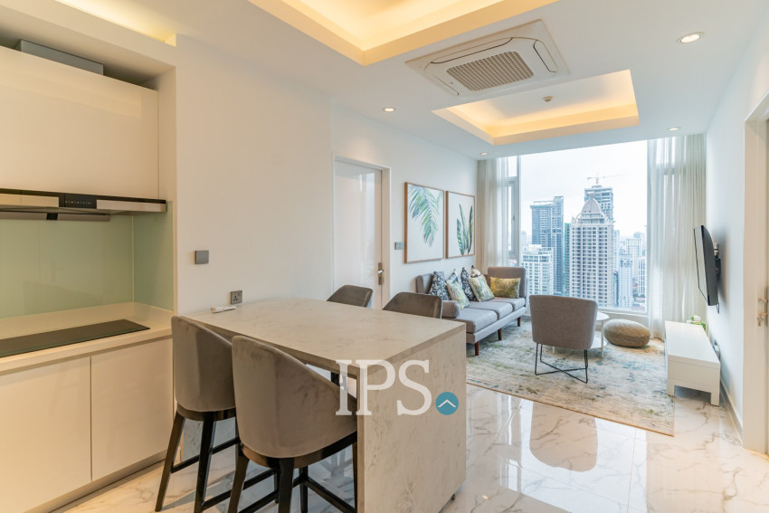 2 Bedroom Condo For Rent - J Tower 2, BKK1, Phnom Penh