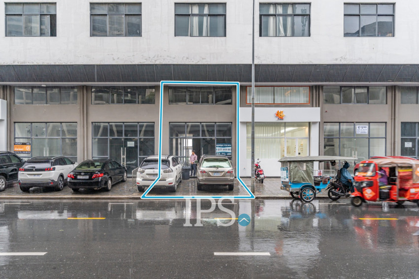 163.2 Sqm Retail Space For Rent - Wat Phnom, Phnom Penh