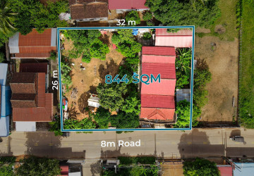 844 Sqm Commercial Land For Sale - Slor Kram, Siem Reap thumbnail