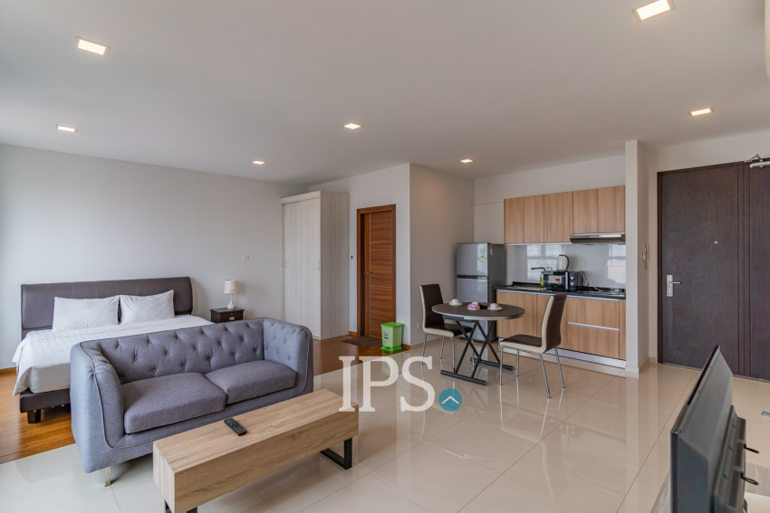 47 Sqm Studio Condo For Rent - Apennines, Boeung Kak 2, Phnom Penh