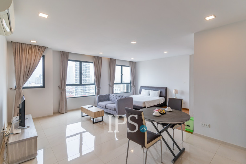 47 Sqm Studio Condo For Rent - Apennines, Boeung Kak 2, Phnom Penh