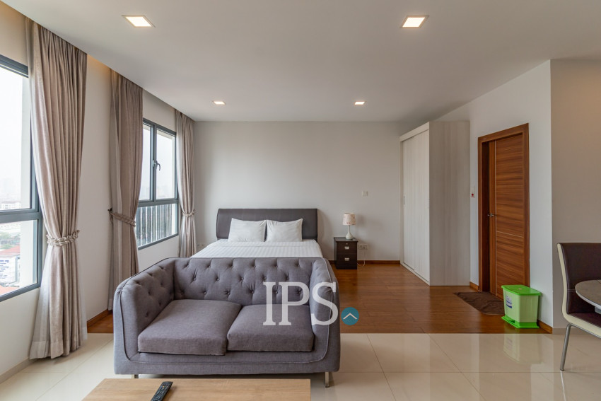 47 Sqm Studio Condo For Rent - Apennines, Boeung Kak 2, Phnom Penh