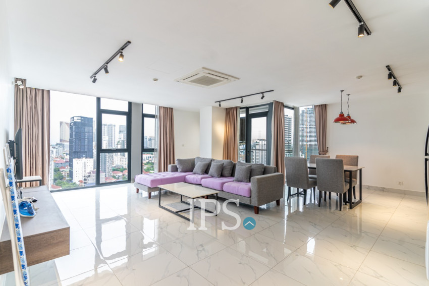 2 Bedroom Serviced Apartment For Rent - BKK1, Phnom Penh