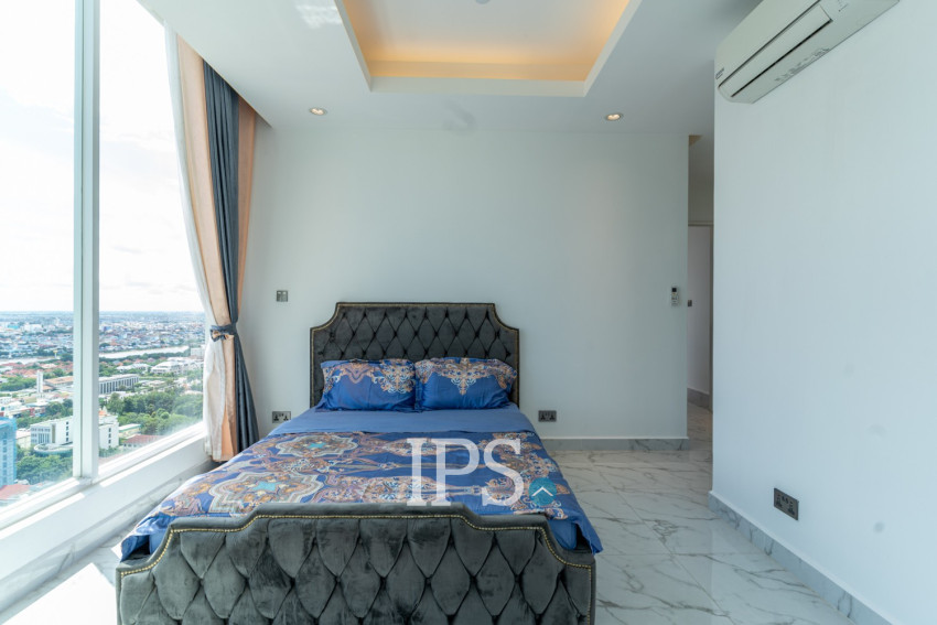 27th Floor 2 Bedroom Condo For Sale - J Tower 2, BKK1, Phnom Penh