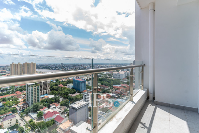 27th Floor 2 Bedroom Condo For Sale - J Tower 2, BKK1, Phnom Penh