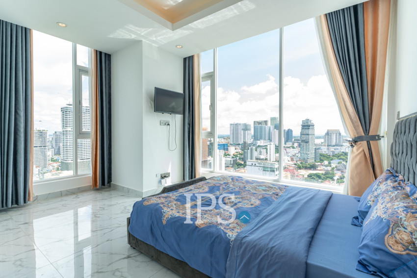 27th Floor 2 Bedroom Condo For Sale - J Tower 2, BKK1, Phnom Penh