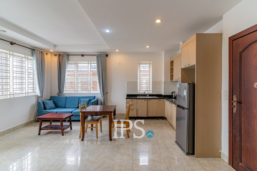 1 Bedroom Serviced Apartment For Rent - Olympic, Phnom Penh