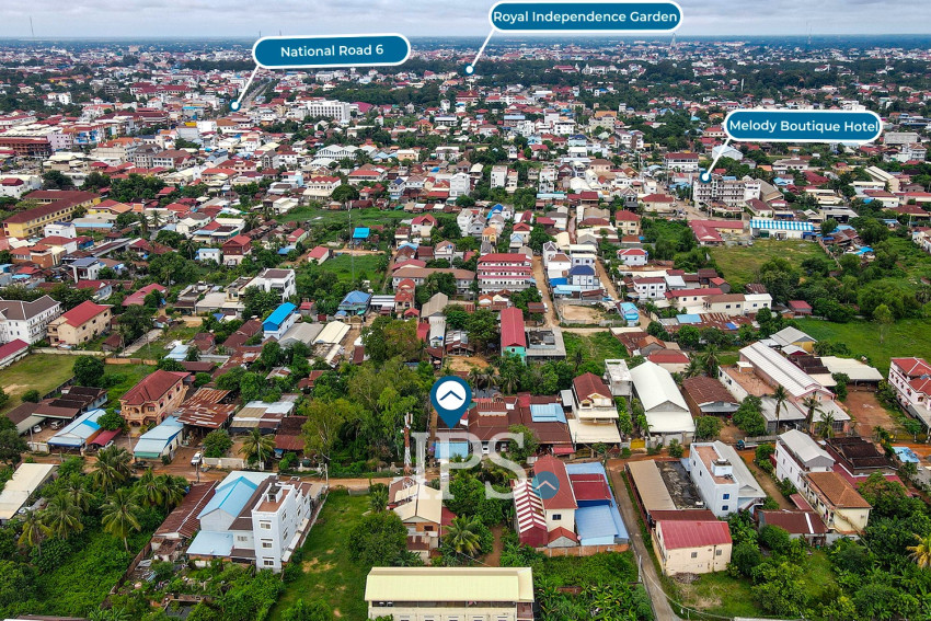 576 Sqm Commercial Land and House For Sale - Slor Kram, Siem Reap