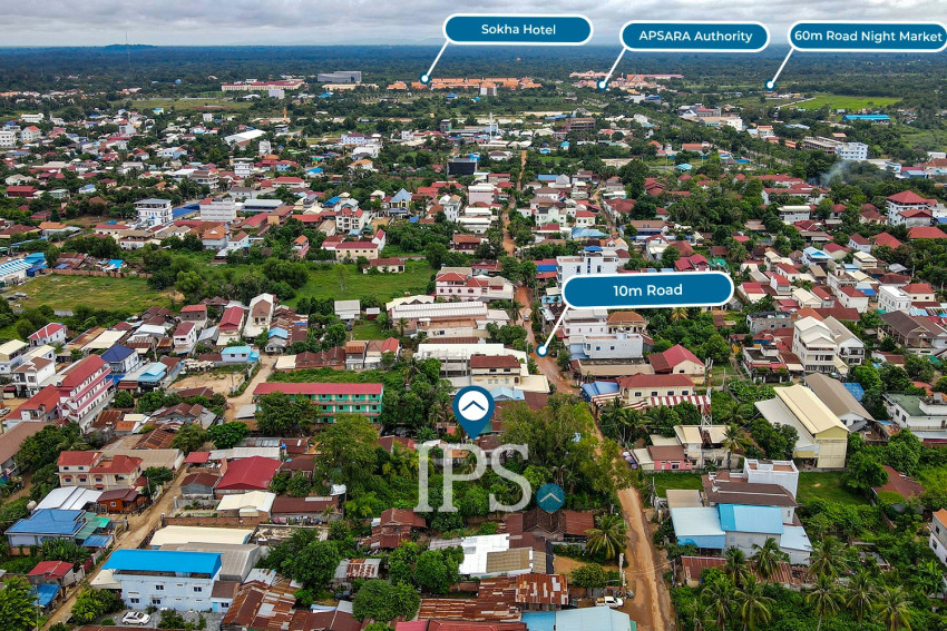 576 Sqm Commercial Land and House For Sale - Slor Kram, Siem Reap