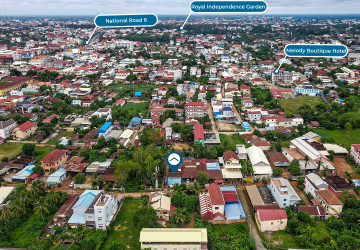 576 Sqm Commercial Land and House For Sale - Slor Kram, Siem Reap thumbnail