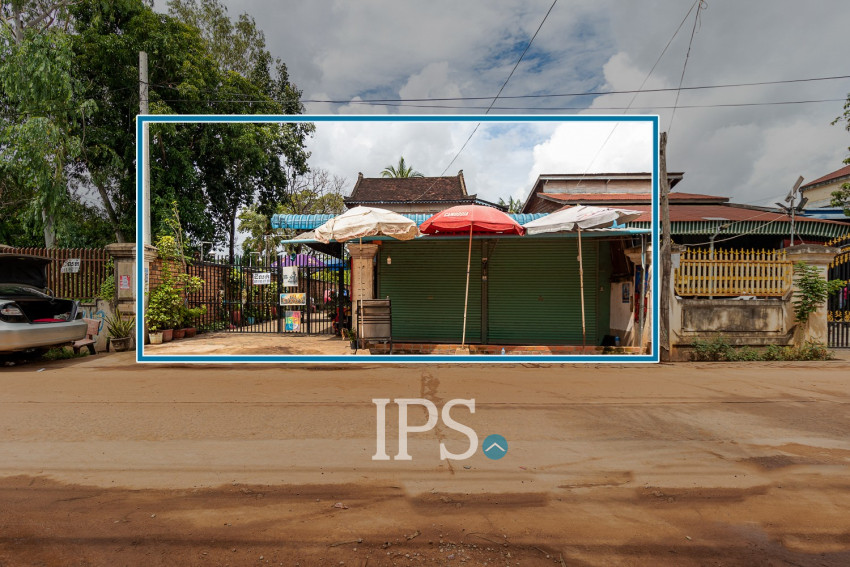 576 Sqm Commercial Land and House For Sale - Slor Kram, Siem Reap