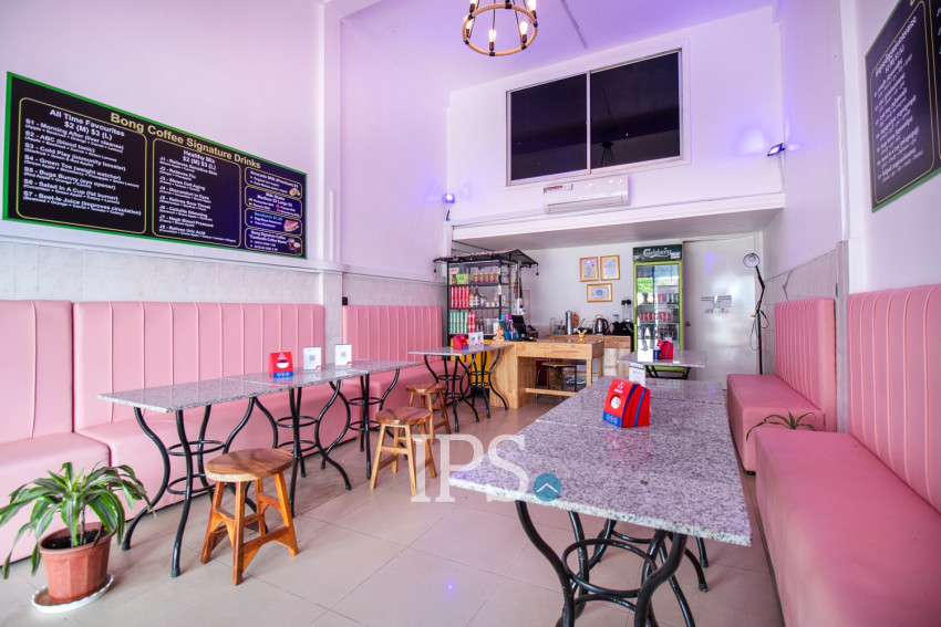 4 Bedroom Boutique  Restaurant Business For Sale - Svay Dangkum, Siem Reap