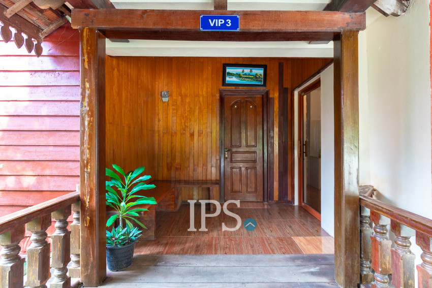 1 Bedroom Compound Wooden House For Rent - Svay Dangkum, Siem Reap