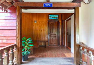 1 Bedroom Compound Wooden House For Rent - Svay Dangkum, Siem Reap thumbnail