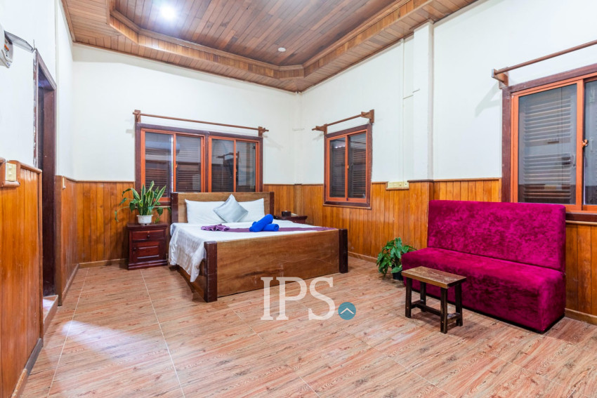 1 Bedroom Compound Wooden House For Rent - Svay Dangkum, Siem Reap