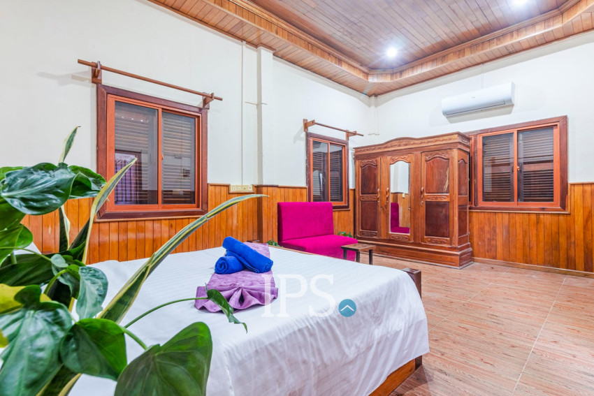 1 Bedroom Compound Wooden House For Rent - Svay Dangkum, Siem Reap