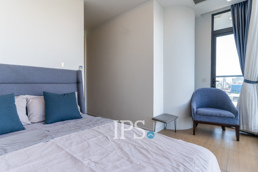 2 Bedroom Condo For Rent - The Penthouse, Tonle Bassac, Phnom Penh