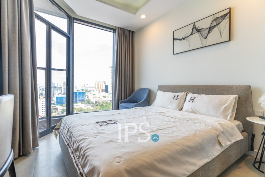 1 Bedroom Condo For Rent - The Penthouse, Tonle Bassac, Phnom Penh