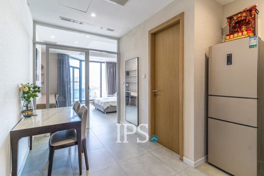 1 Bedroom Condo For Rent - The Penthouse, Tonle Bassac, Phnom Penh