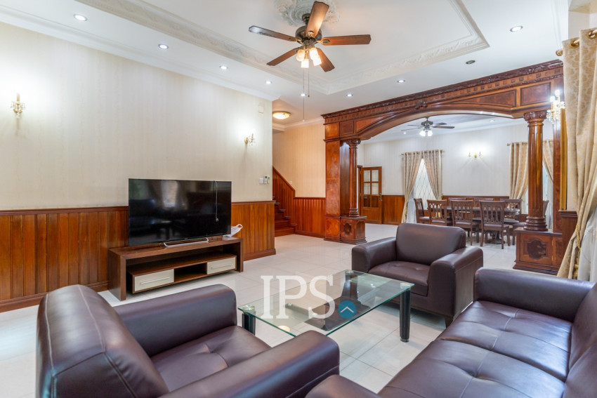 4 Bedroom Villa For Rent - Tonle Bassac, Phnom Penh