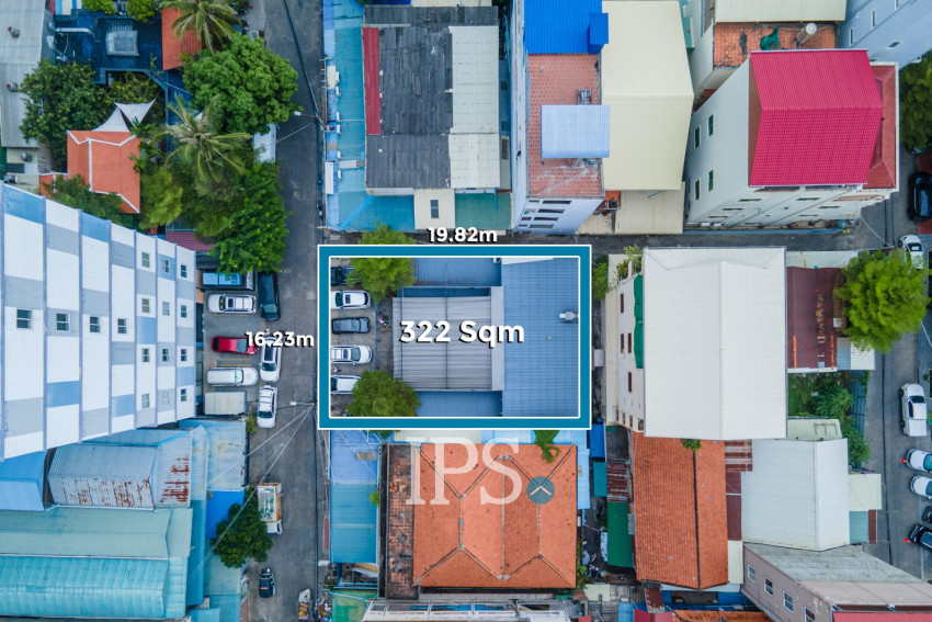 322 Sqm Commercial Land For Rent - Toul Tum Poung 1, Phnom Penh