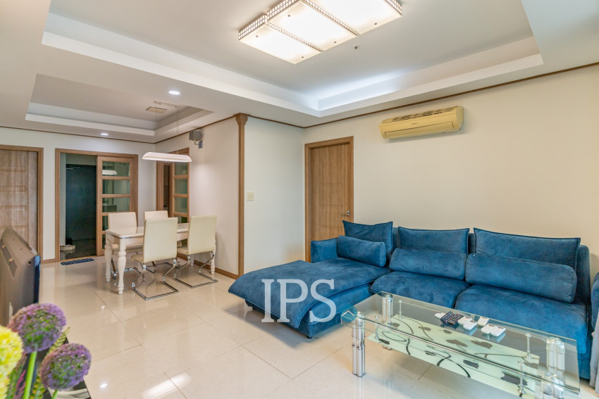 2 Bedroom Condo For Rent - De Castle Royal, BKK1, Phnom Penh