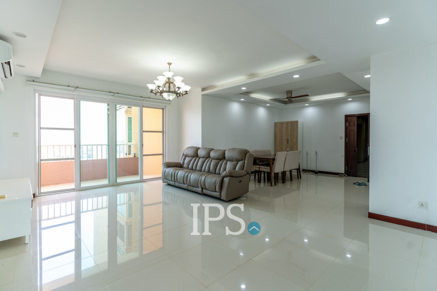 3 Bedroom Condo For Rent - Rose Condo, Tonle Bassac, Phnom Penh