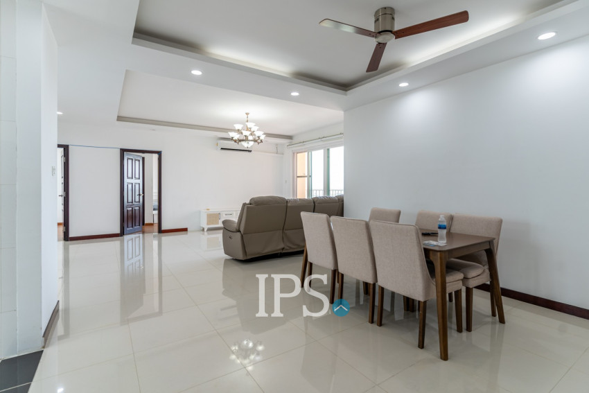 3 Bedroom Condo For Rent - Rose Condo, Tonle Bassac, Phnom Penh