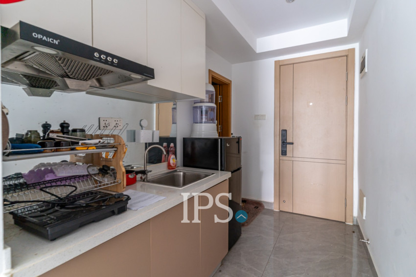 32 Sqm Studio Condo For Rent - Wat Phnom, Phnom Penh