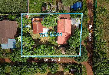 732 Sqm Residential Land and House For Sale - Sala Kamreuk, Siem Reap thumbnail